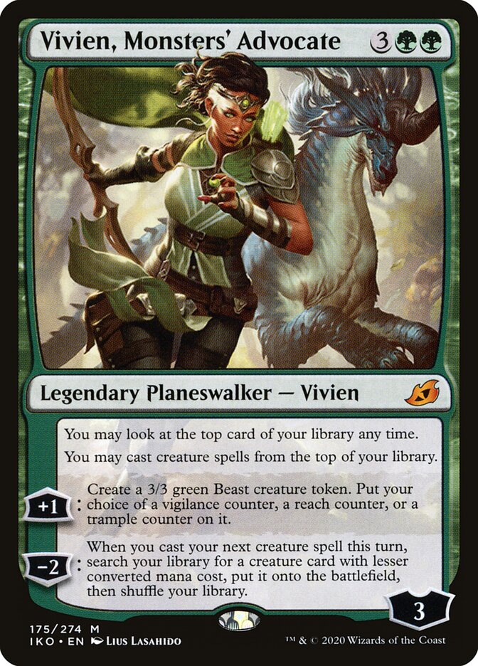 Vivien, Monsters' Advocate 175/274 (Ikoria: Lair of Behemoths)  | Good Games Morley