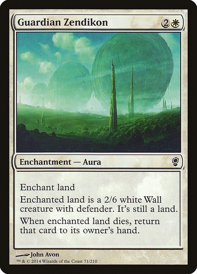 Guardian Zendikon 71/210 (Conspiracy)  - Foil | Good Games Morley