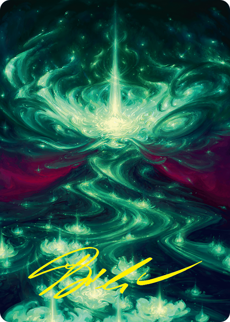 Genesis Wave Art Card (54/54) (Gold-Stamped Signature) [Foundations Art Series] | Good Games Morley