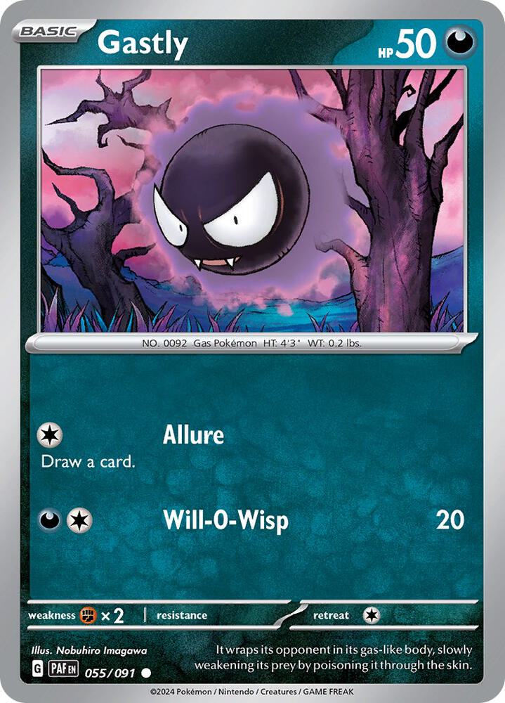 Gastly 055/091 (SV: Paldean Fates)  | Good Games Morley