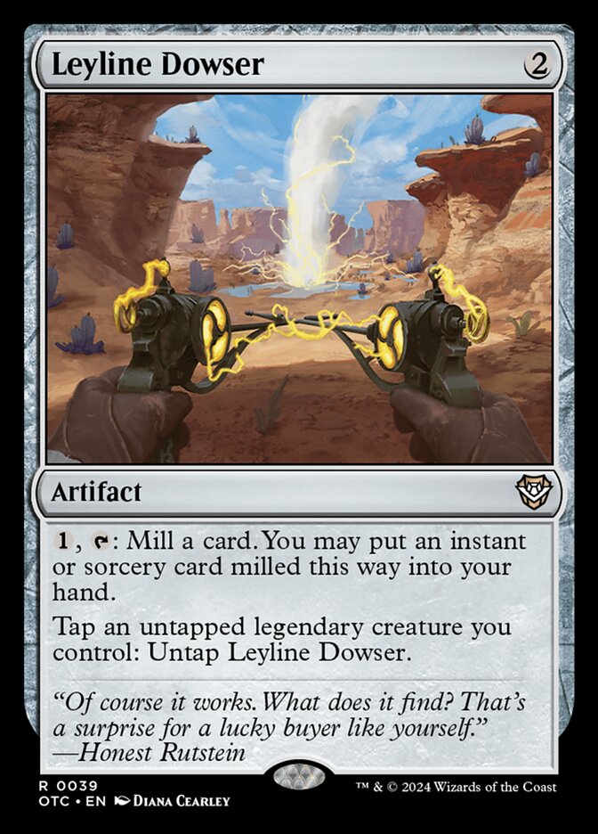 Leyline Dowser 39/342 (Commander: Outlaws of Thunder Junction)  | Good Games Morley