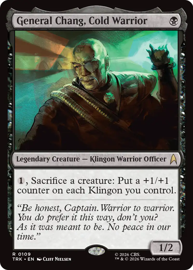 General Chang, Cold Warrior [Star Trek] | Good Games Morley