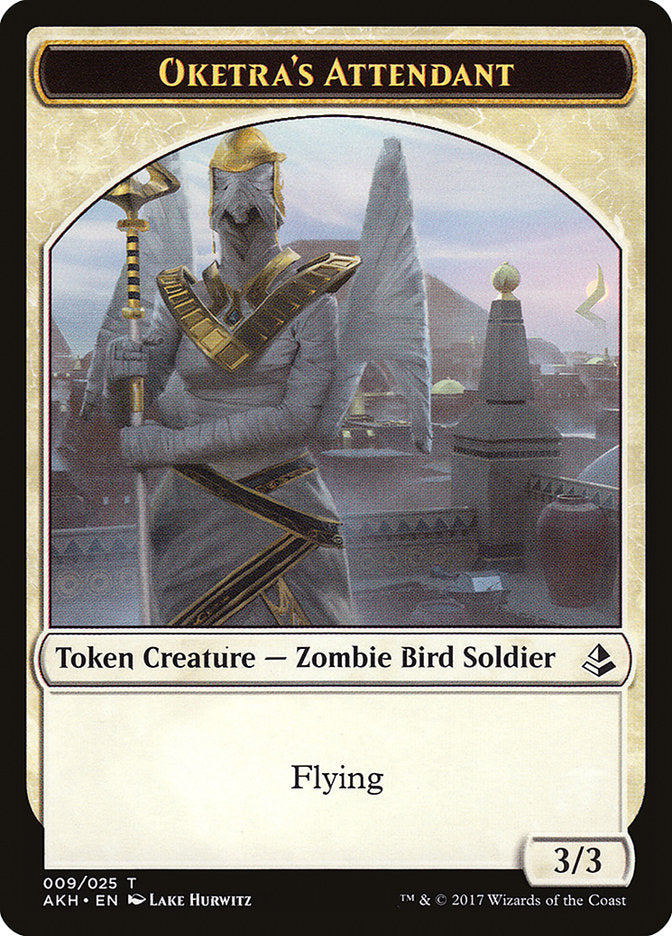 Oketra's Attendant Token [Amonkhet Tokens] | Good Games Morley