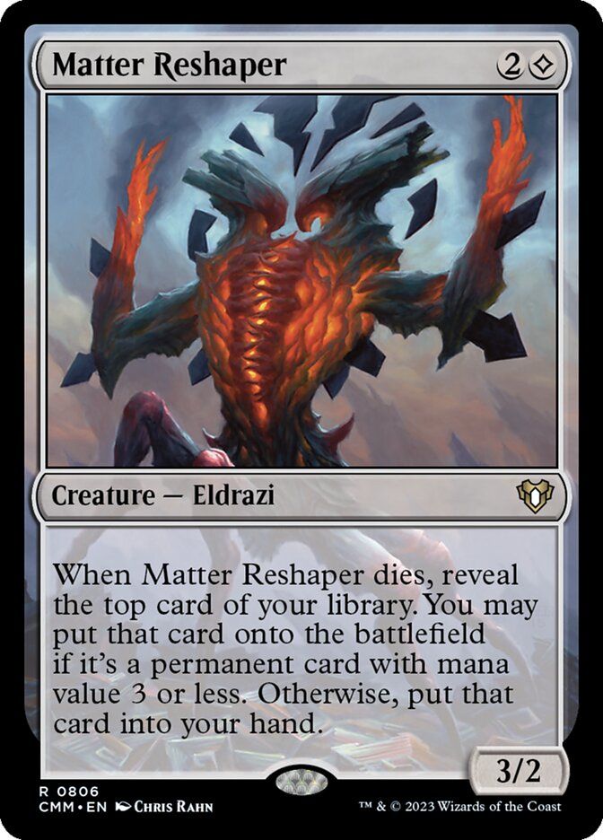 Matter Reshaper 806/451 (Commander Masters)  | Good Games Morley