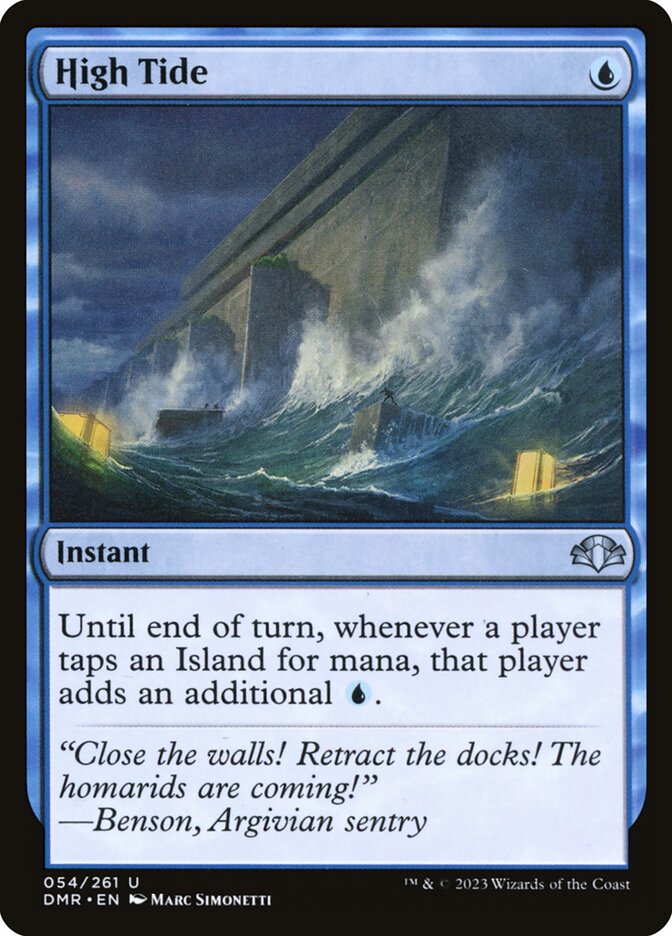 High Tide 54/261 (Dominaria Remastered)  - Foil | Good Games Morley