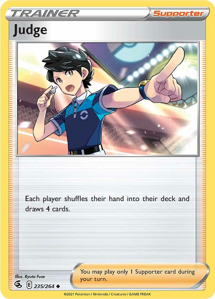 Judge (235/264) [Sword & Shield: Fusion Strike] | Good Games Morley