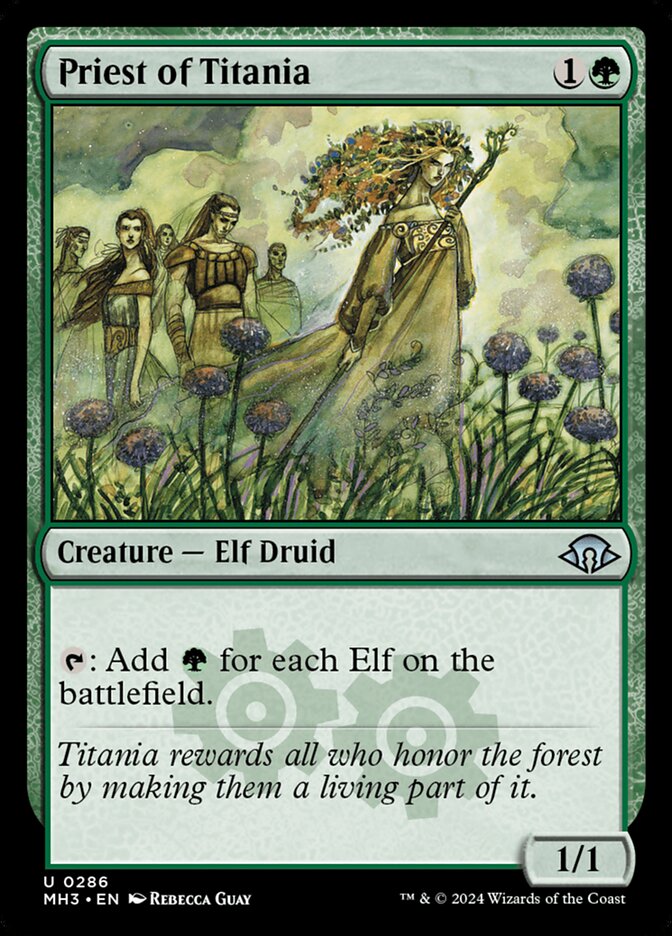 Priest of Titania 286/319 (Modern Horizons 3)  | Good Games Morley