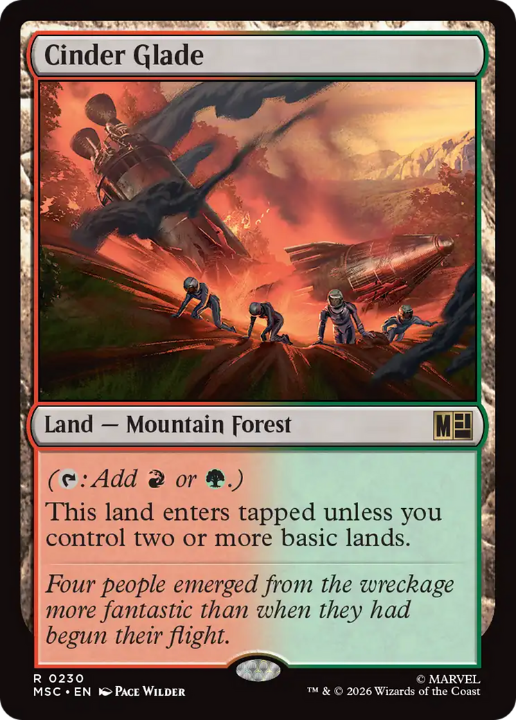 Cinder Glade [Marvel Super Heroes Commander] | Good Games Morley