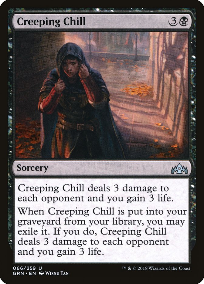 Creeping Chill 66/259 (Guilds of Ravnica)  | Good Games Morley
