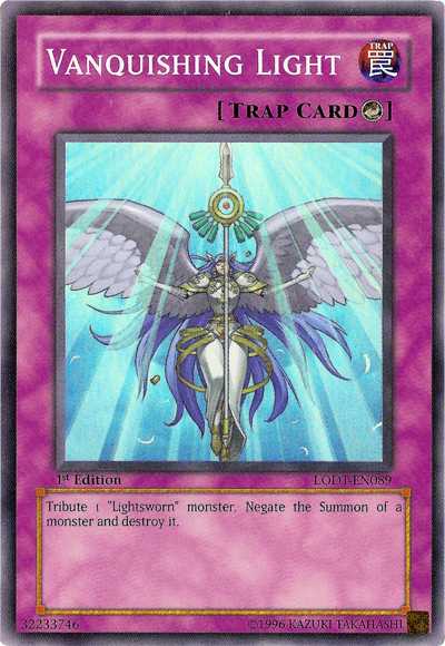 Vanquishing Light [LODT-EN089] Super Rare | Good Games Morley