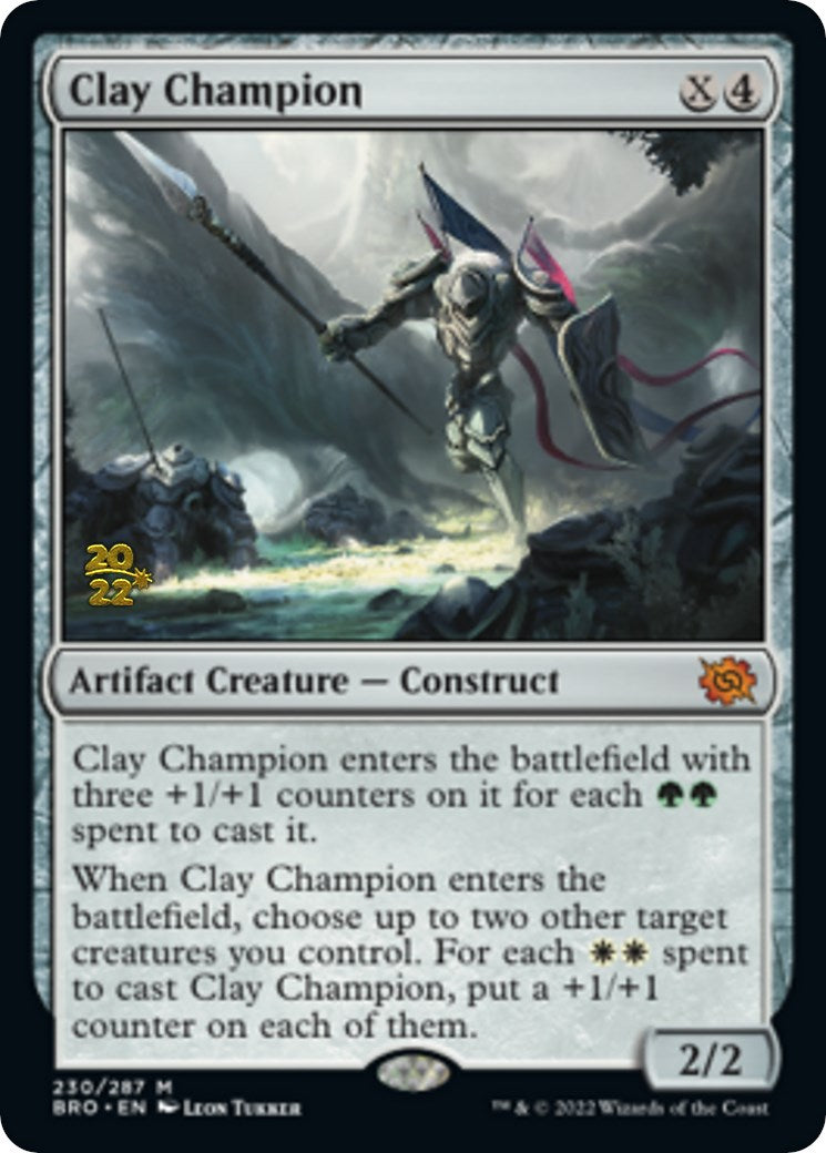Clay Champion [The Brothers' War Prerelease Promos] | Good Games Morley