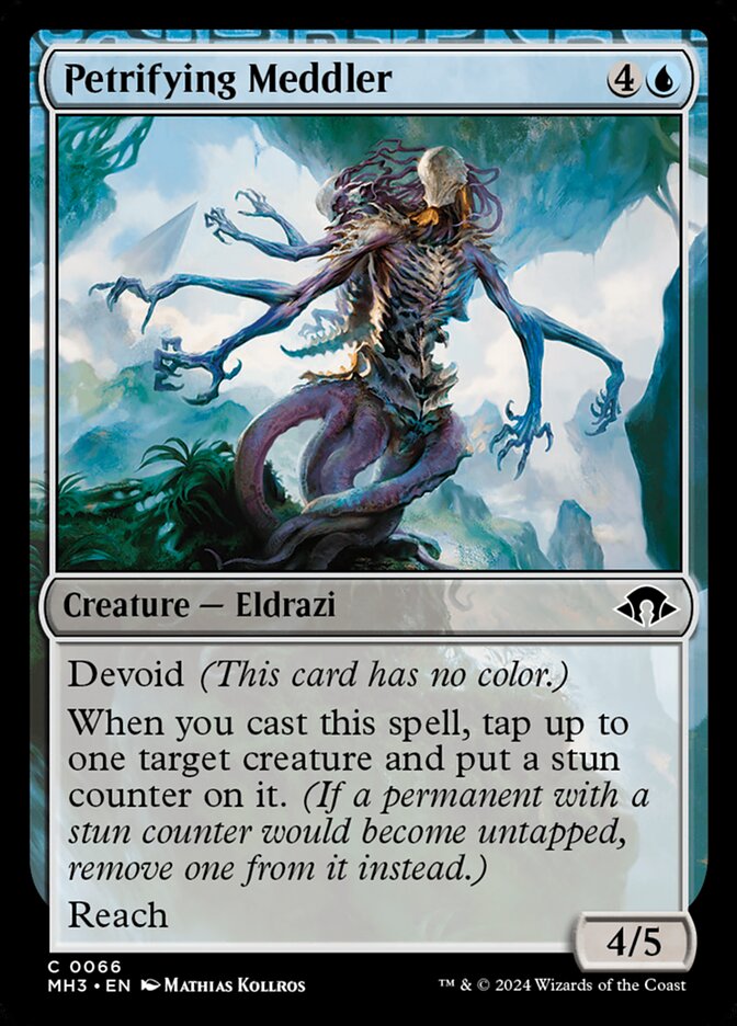 Petrifying Meddler 66/319 (Modern Horizons 3)  | Good Games Morley