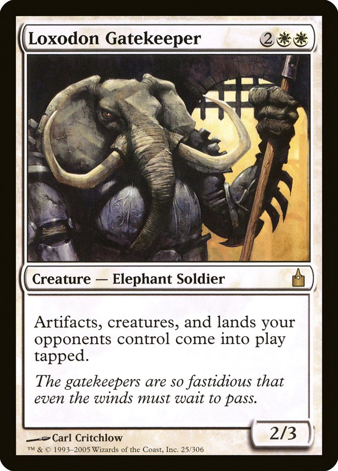 Loxodon Gatekeeper 25/306 (Ravnica: City of Guilds)  | Good Games Morley
