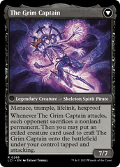 Throne of the Grim Captain // The Grim Captain [The Lost Caverns of Ixalan Prerelease Cards] | Good Games Morley