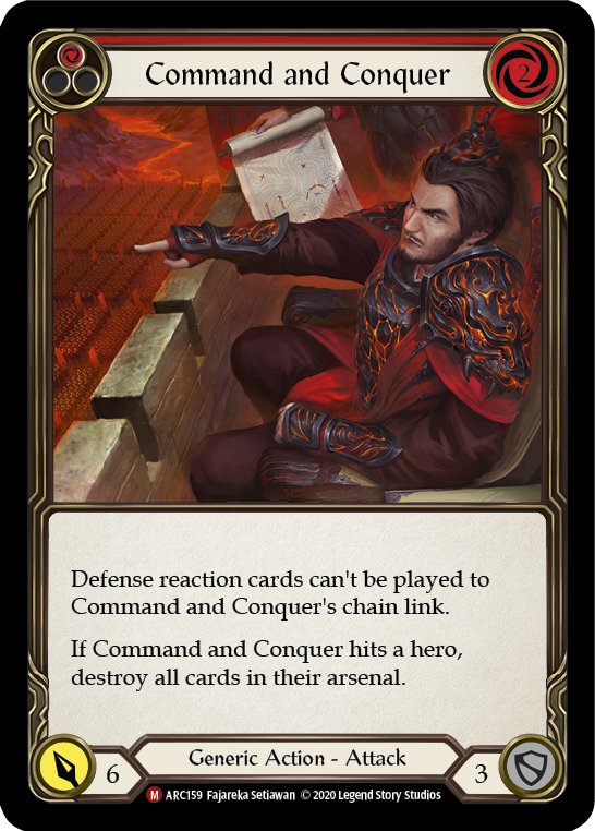 Command and Conquer [U-ARC159] (Arcane Rising Unlimited)  Unlimited Normal | Good Games Morley