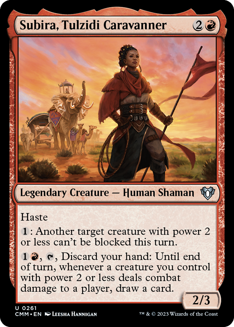 Subira, Tulzidi Caravanner [Commander Masters] | Good Games Morley