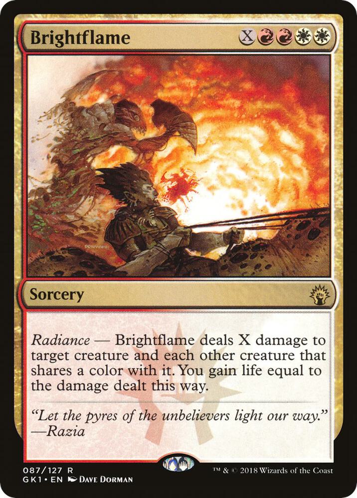 Brightflame 87/127 (Guilds of Ravnica: Guild Kits)  | Good Games Morley