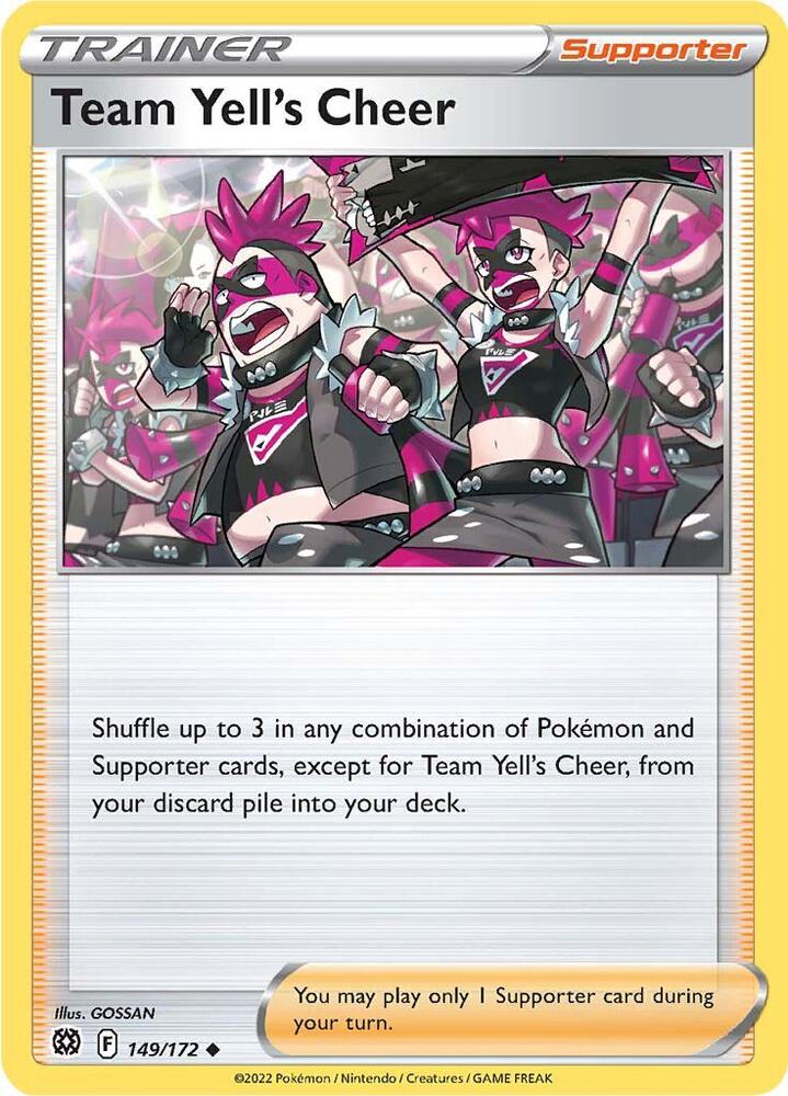 Team Yell's Cheer 149/172 (SWSH09: Brilliant Stars)  | Good Games Morley