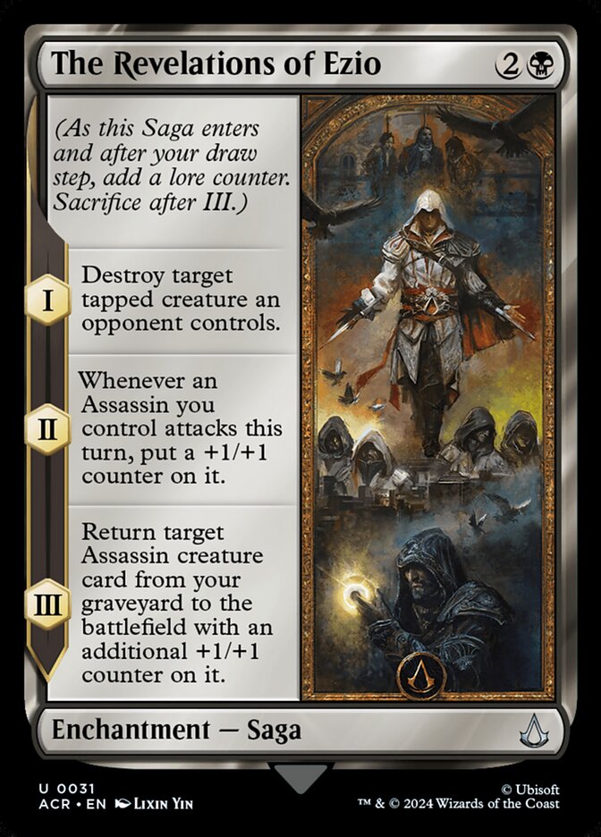 The Revelations of Ezio 31/110 (Universes Beyond: Assassin's Creed)  - Foil | Good Games Morley
