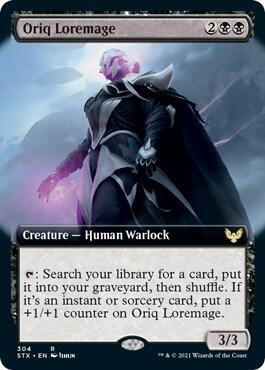 Oriq Loremage Extended Art 304 (Strixhaven: School of Mages)  - Foil | Good Games Morley