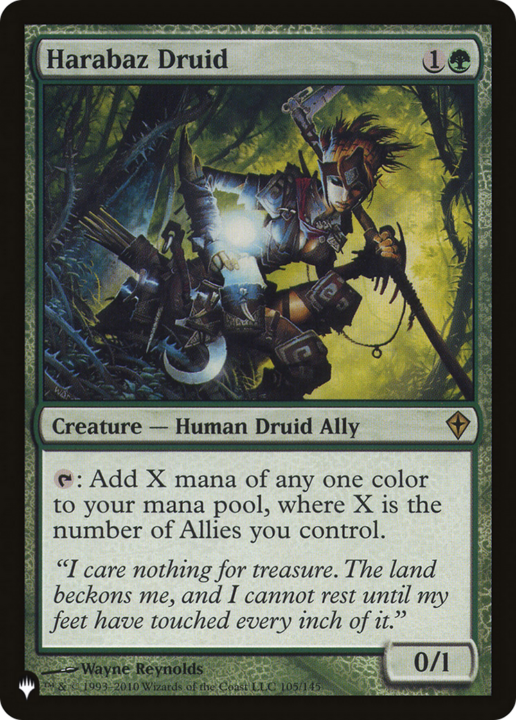 Harabaz Druid (WWK) [The List] | Good Games Morley