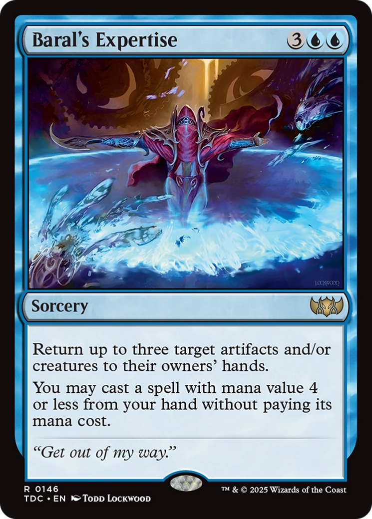 Baral's Expertise [Tarkir: Dragonstorm Commander] | Good Games Morley