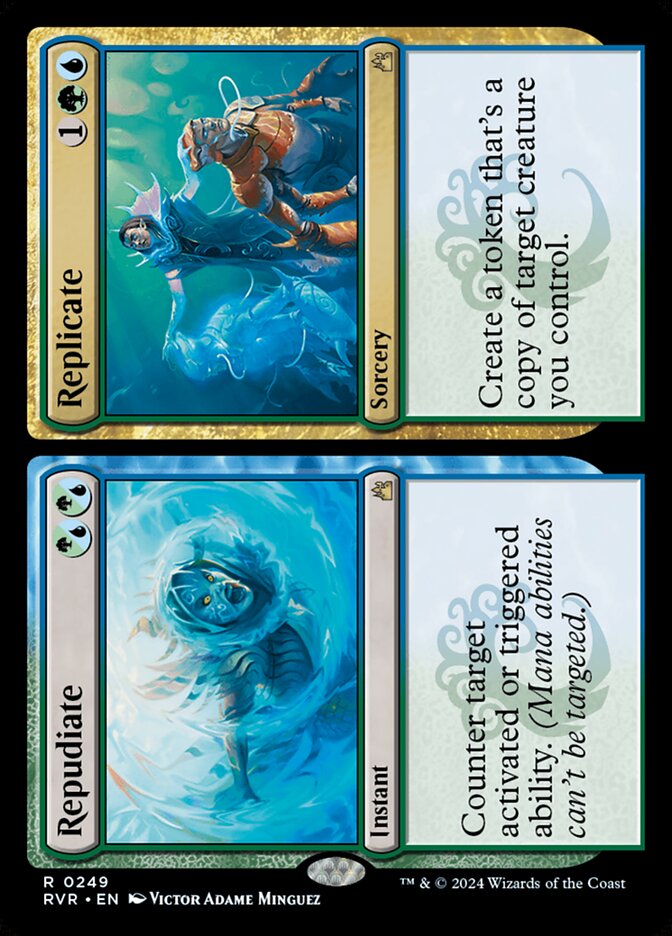 Repudiate // Replicate 249/291 (Ravnica Remastered)  - Foil | Good Games Morley