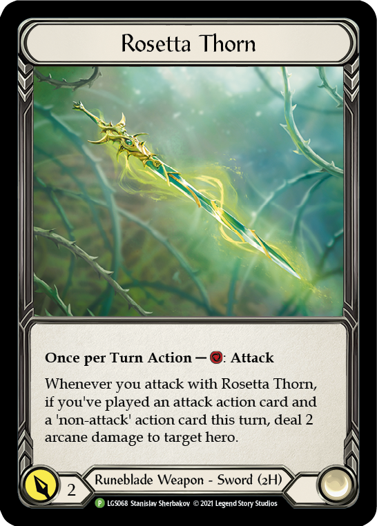 Rosetta Thorn [LGS068] (Promo)  Cold Foil | Good Games Morley