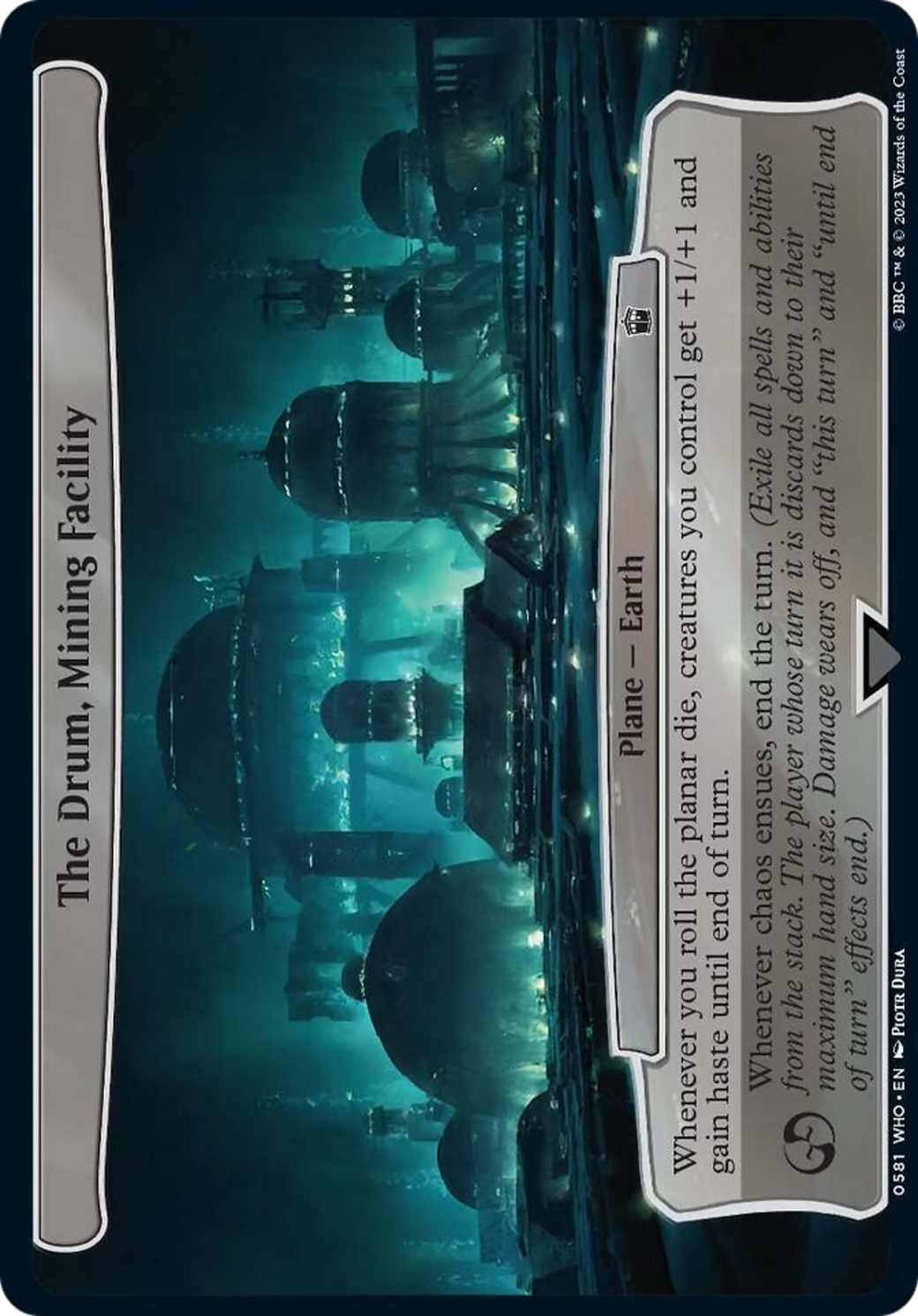 The Drum, Mining Facility [Doctor Who] | Good Games Morley