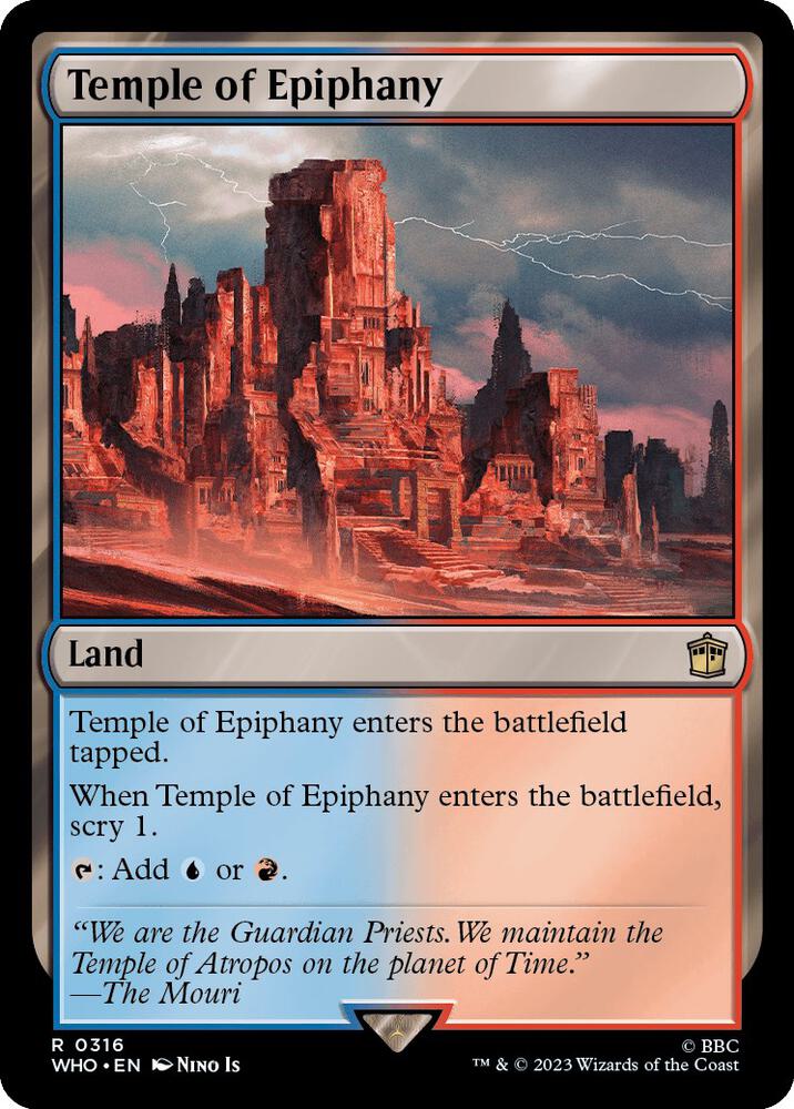 Temple of Epiphany 316/331 (Universes Beyond: Doctor Who)  | Good Games Morley