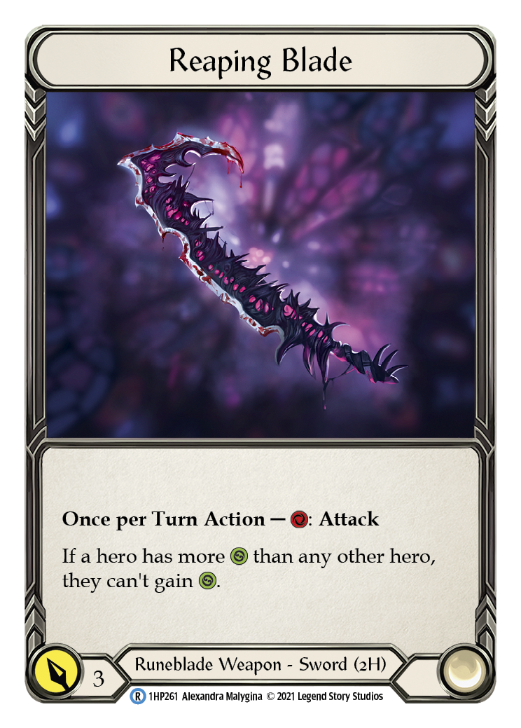 Reaping Blade [1HP261] (History Pack 1) | Good Games Morley