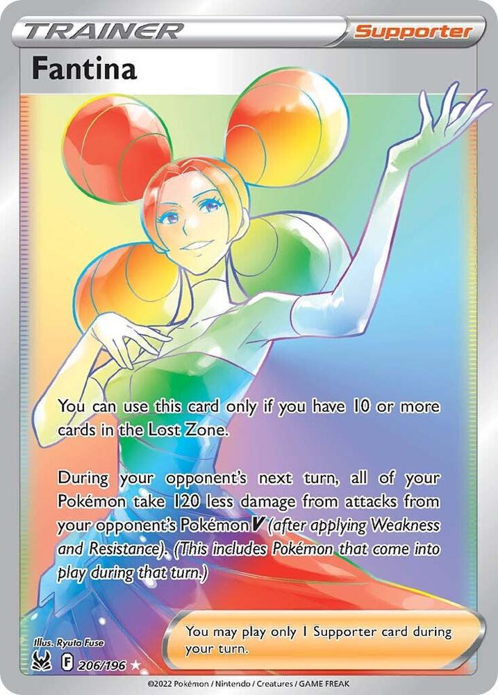 Fantina Secret 206/196 (SWSH11: Lost Origin)  - Holofoil | Good Games Morley