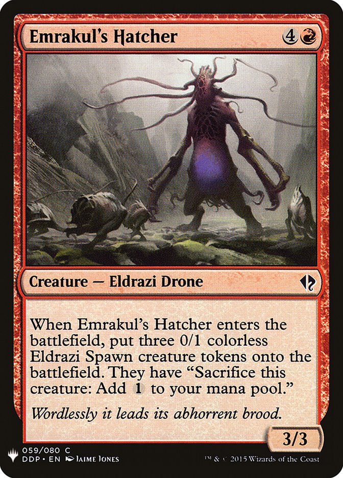 Emrakul's Hatcher [Mystery Booster] | Good Games Morley