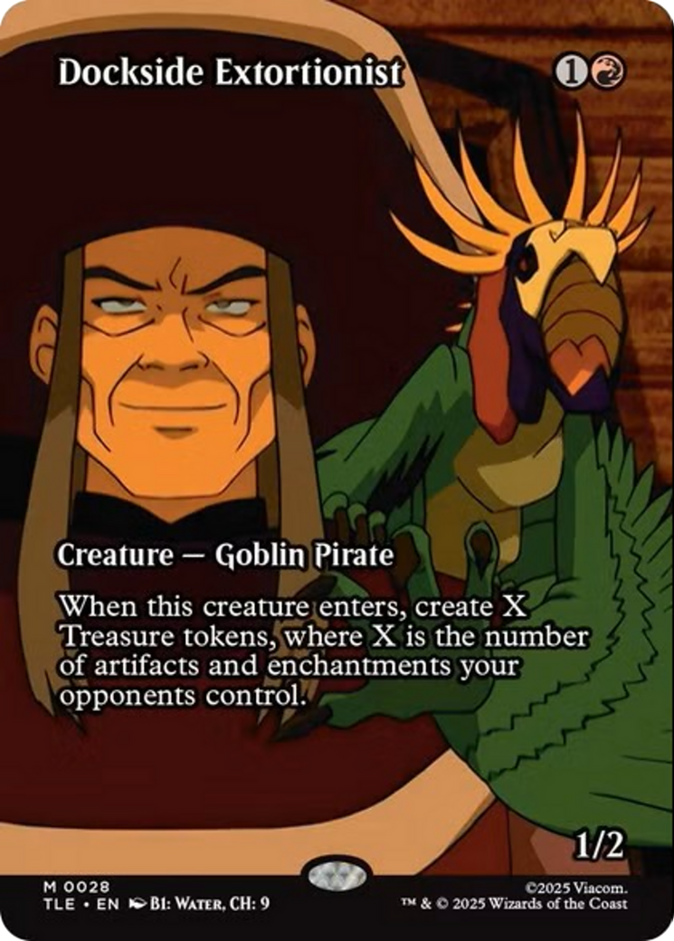 Dockside Extortionist (Borderless) [Avatar: The Last Airbender: Eternal-Legal] | Good Games Morley