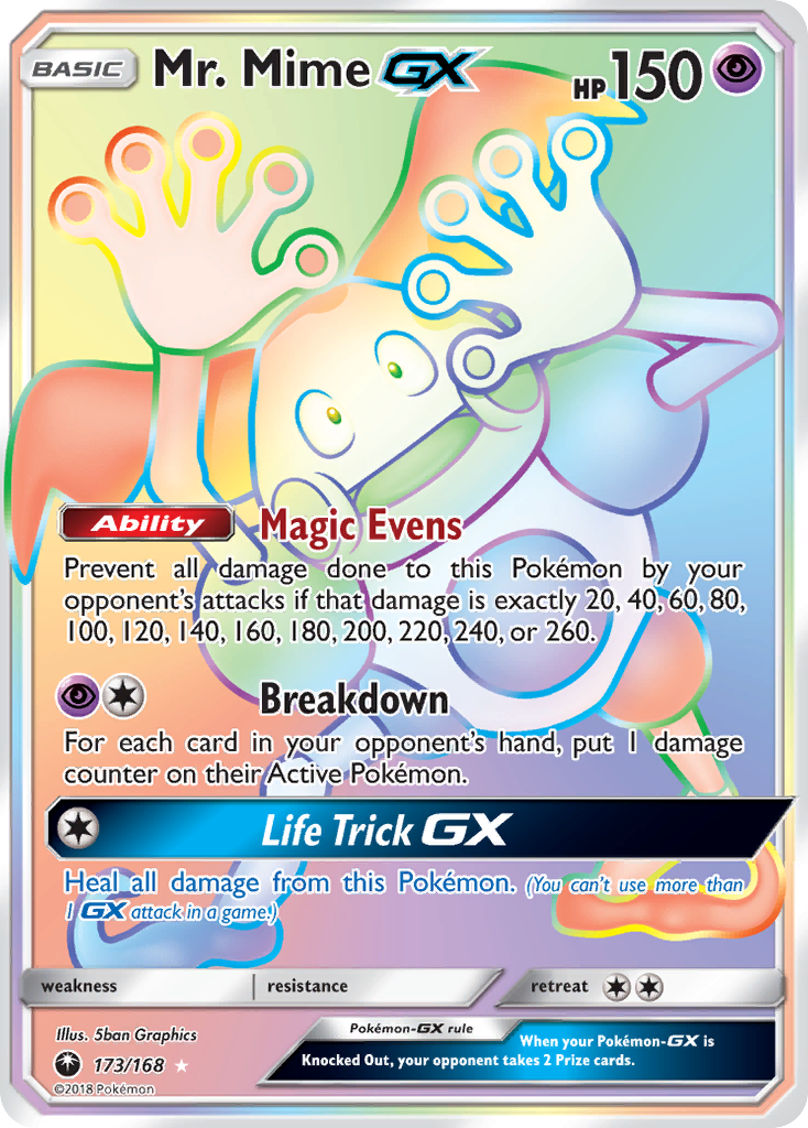 Mr. Mime GX (173/168) [Sun & Moon: Celestial Storm] | Good Games Morley