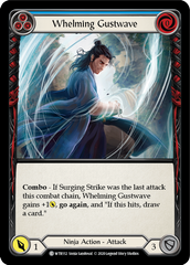 Whelming Gustwave (Blue) [U-WTR112] (Welcome to Rathe Unlimited)  Unlimited Rainbow Foil | Good Games Morley