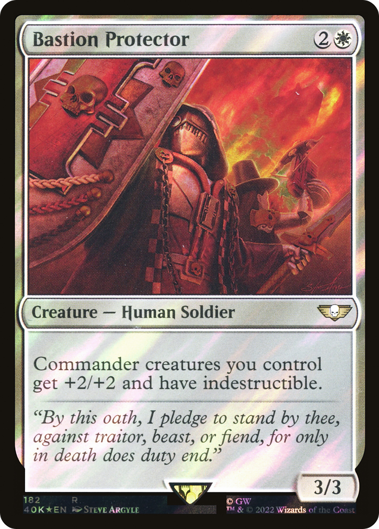 Bastion Protector (Surge Foil) [Marvel Super Heroes Commander] | Good Games Morley