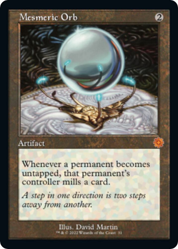 Mesmeric Orb 31 (The Brothers' War: Retro Frame Artifacts)  - Foil | Good Games Morley