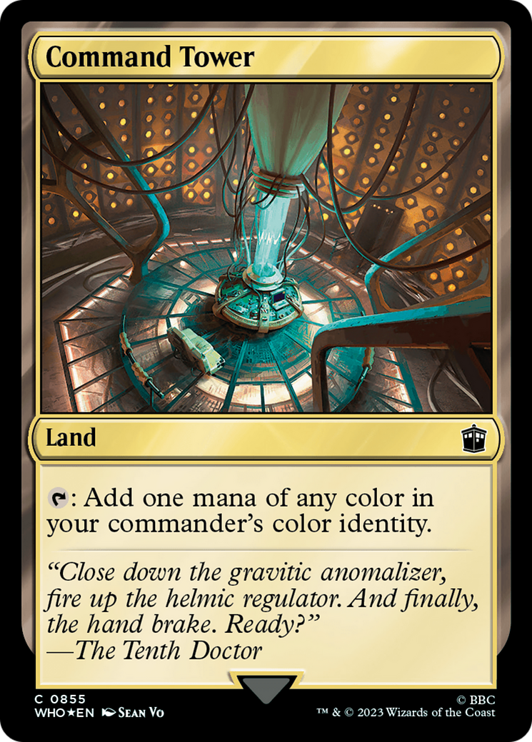 Command Tower (0855)(Surge Foil) [Doctor Who] | Good Games Morley