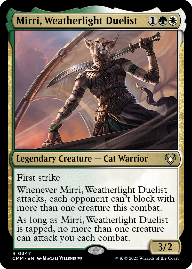 Mirri, Weatherlight Duelist [Commander Masters] | Good Games Morley