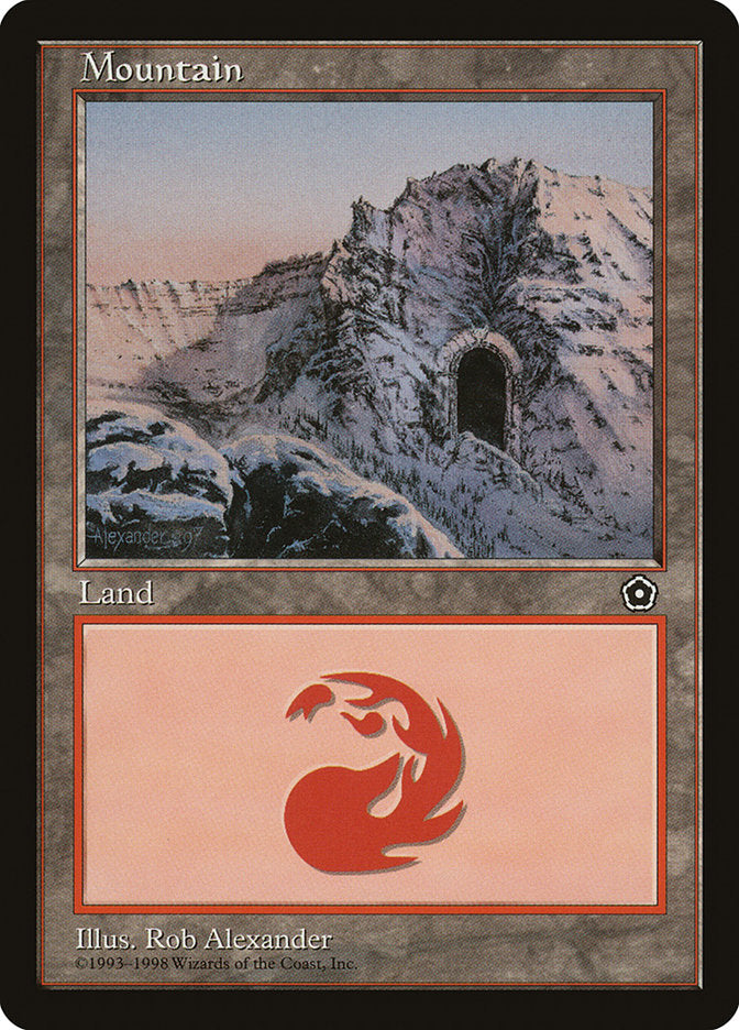 Mountain (Signature on Left / Cave on Right) [Portal Second Age] | Good Games Morley