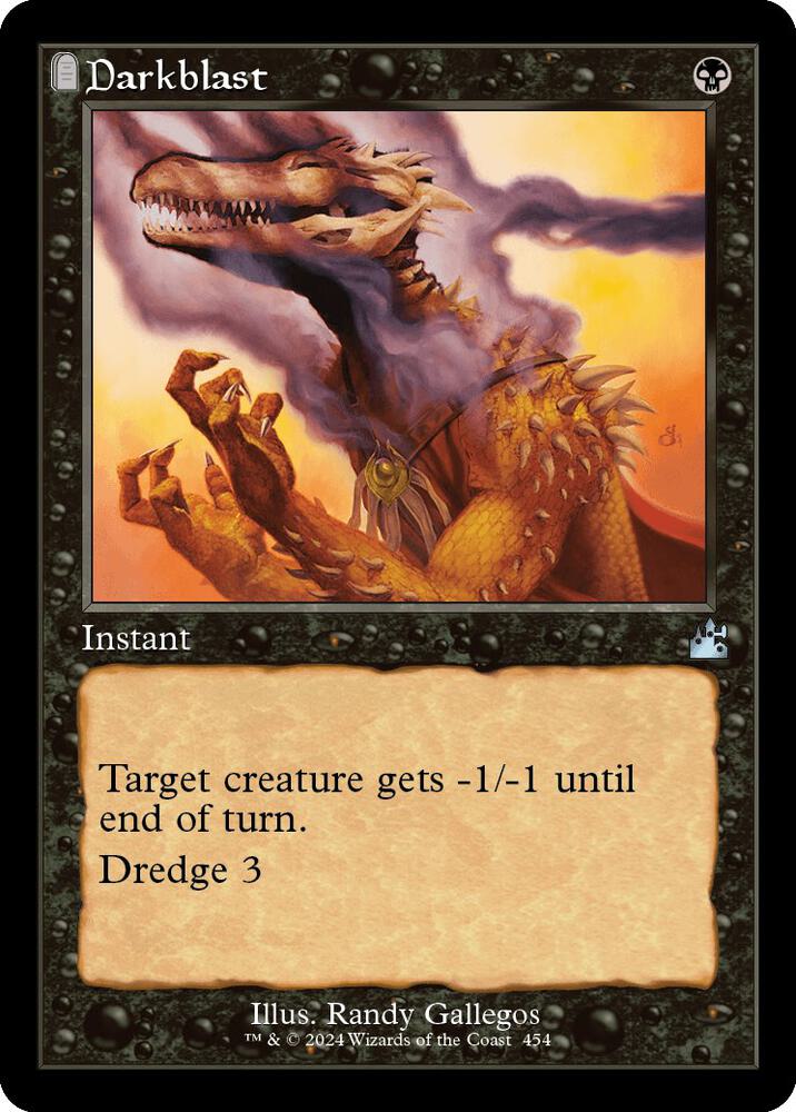 Darkblast 454/291 (Ravnica Remastered)  - Retro Foil | Good Games Morley