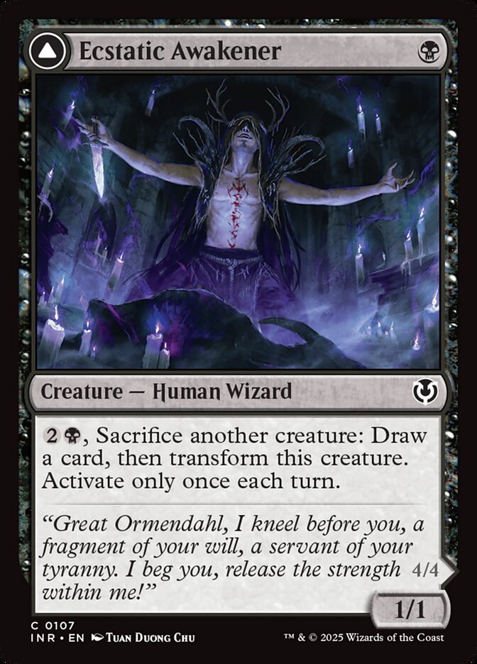 Ecstatic Awakener // Awoken Demon 107/287 (Innistrad Remastered)  - Foil | Good Games Morley