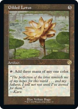 Gilded Lotus 17 (The Brothers' War: Retro Frame Artifacts)  | Good Games Morley