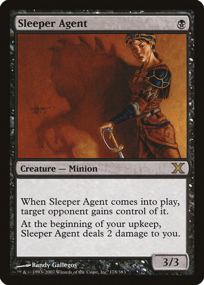 Sleeper Agent 178/383 (10th Edition)  | Good Games Morley