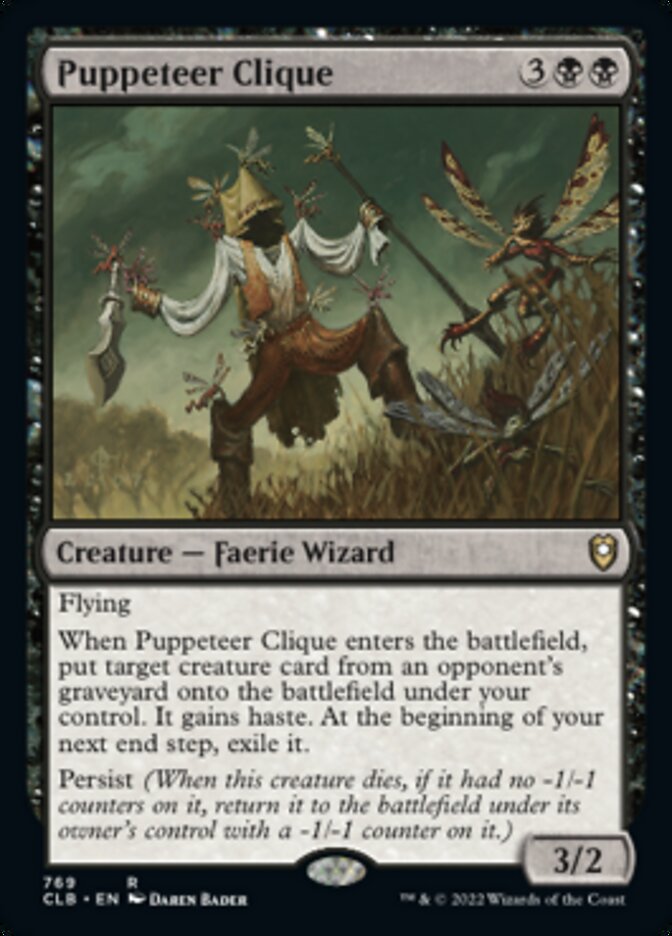 Puppeteer Clique [Commander Legends: Battle for Baldur's Gate] | Good Games Morley