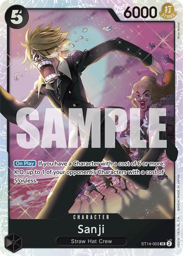 Sanji ST14-003 (Starter Deck 14: 3D2Y)  - Foil | Good Games Morley
