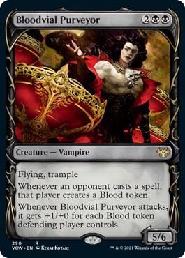 Bloodvial Purveyor Showcase 290/277 (Innistrad: Crimson Vow)  - Foil | Good Games Morley