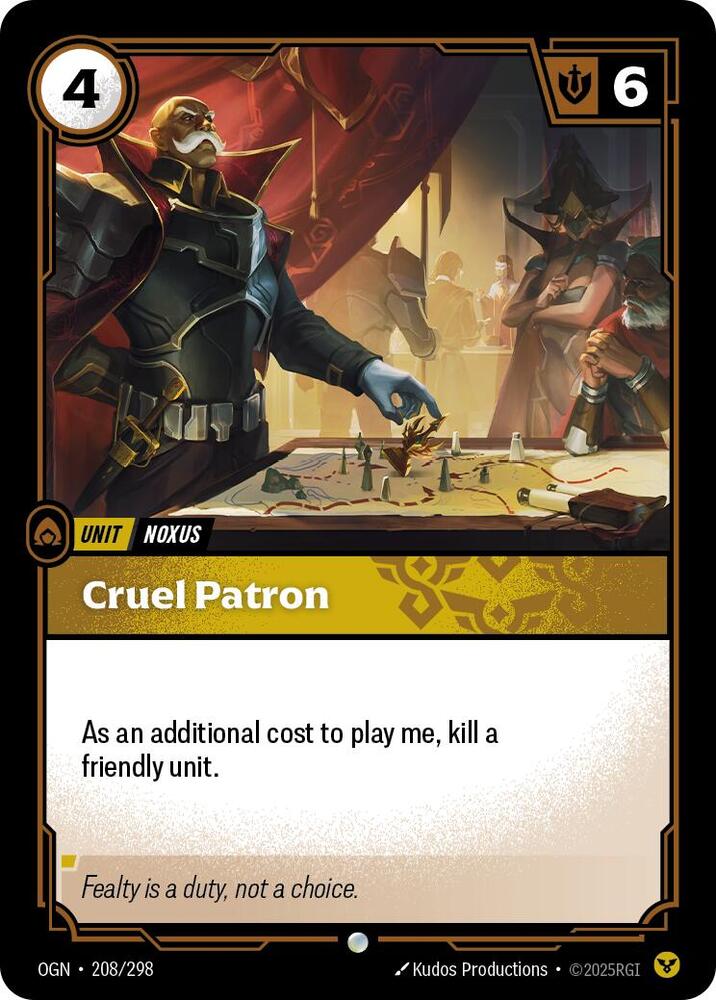 Cruel Patron 208/298 (Origins)  - Foil | Good Games Morley