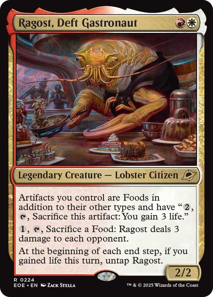 Ragost, Deft Gastronaut 224 (Edge of Eternities)  | Good Games Morley